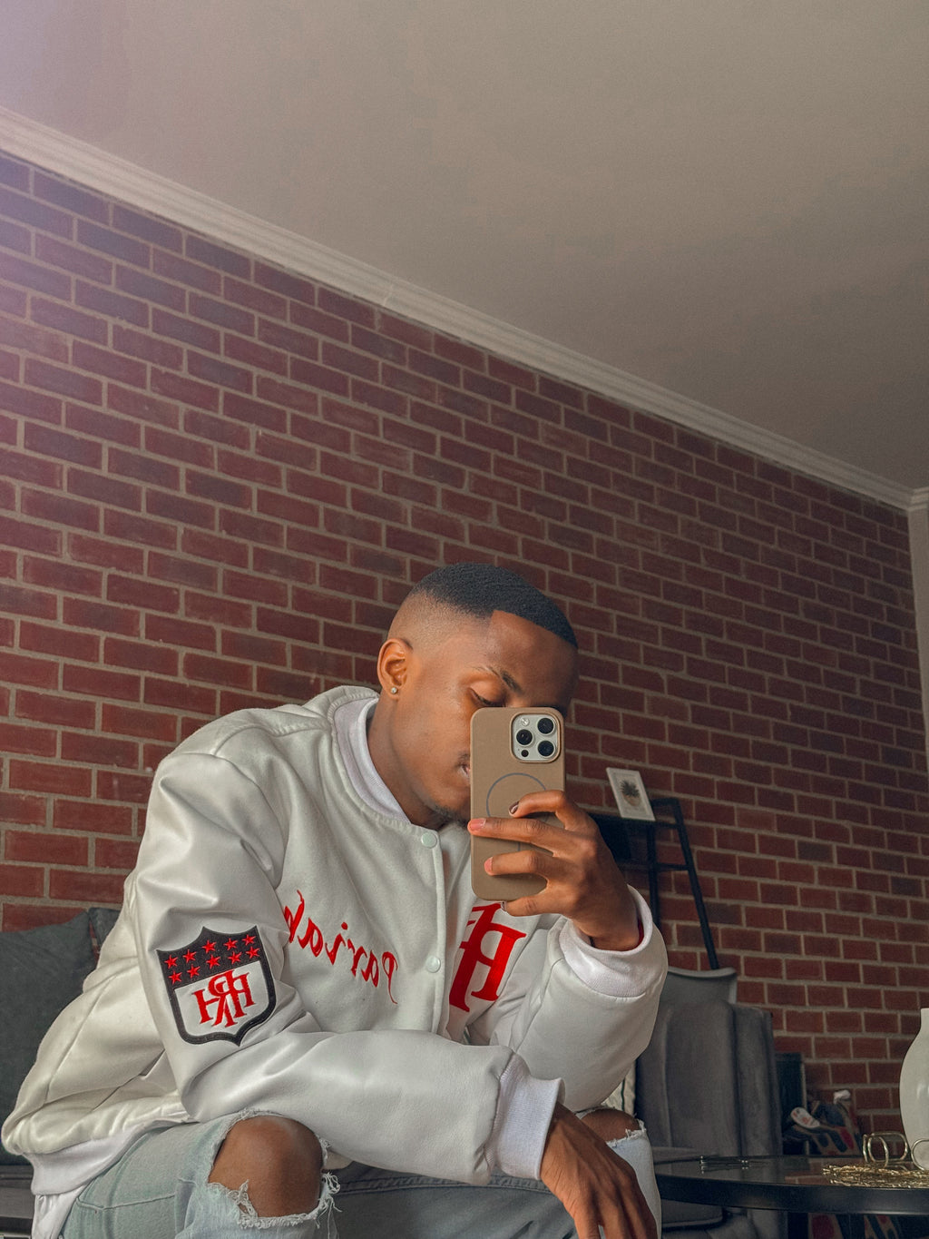 Gods Timing Varsity Jacket
