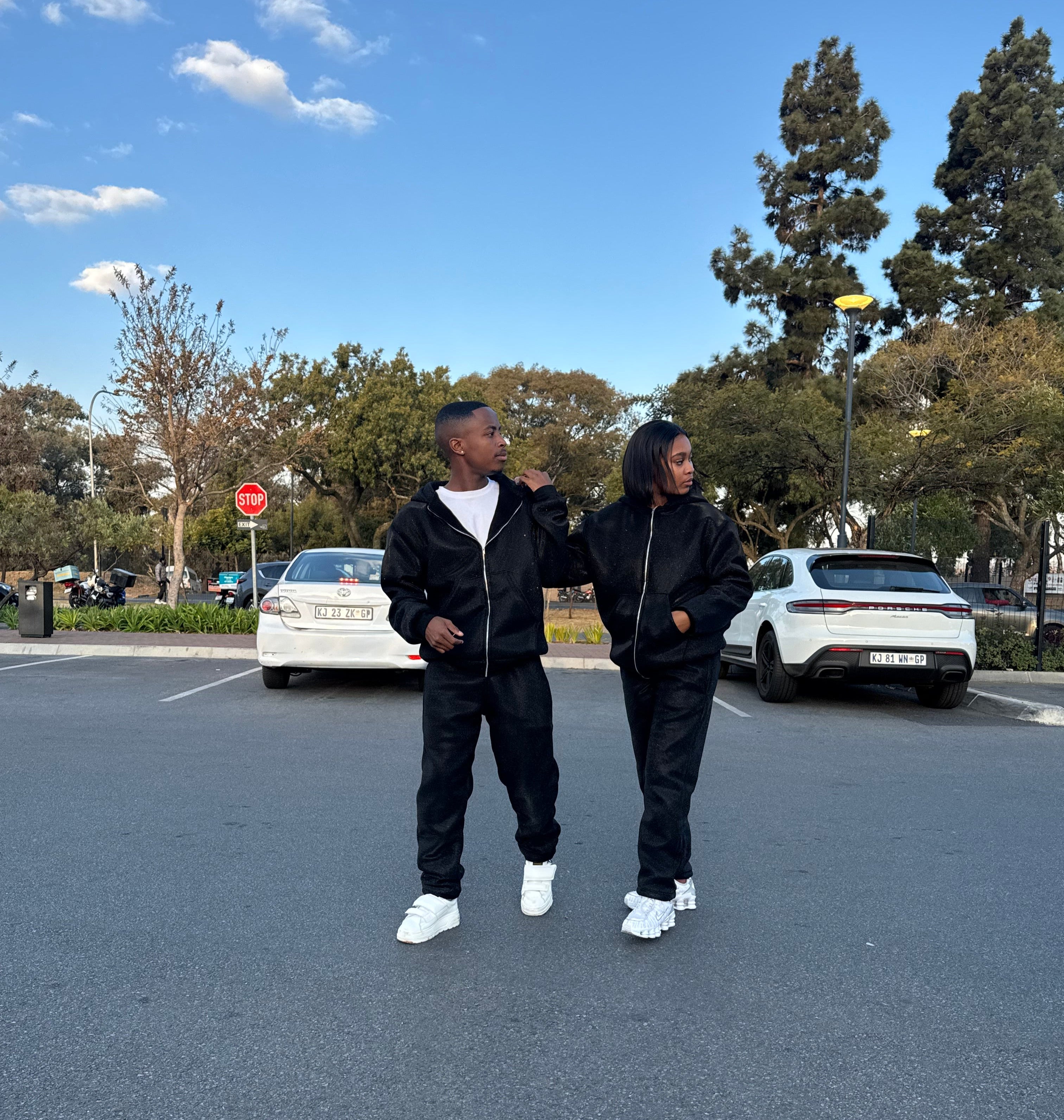 Black Stargazer Tracksuit